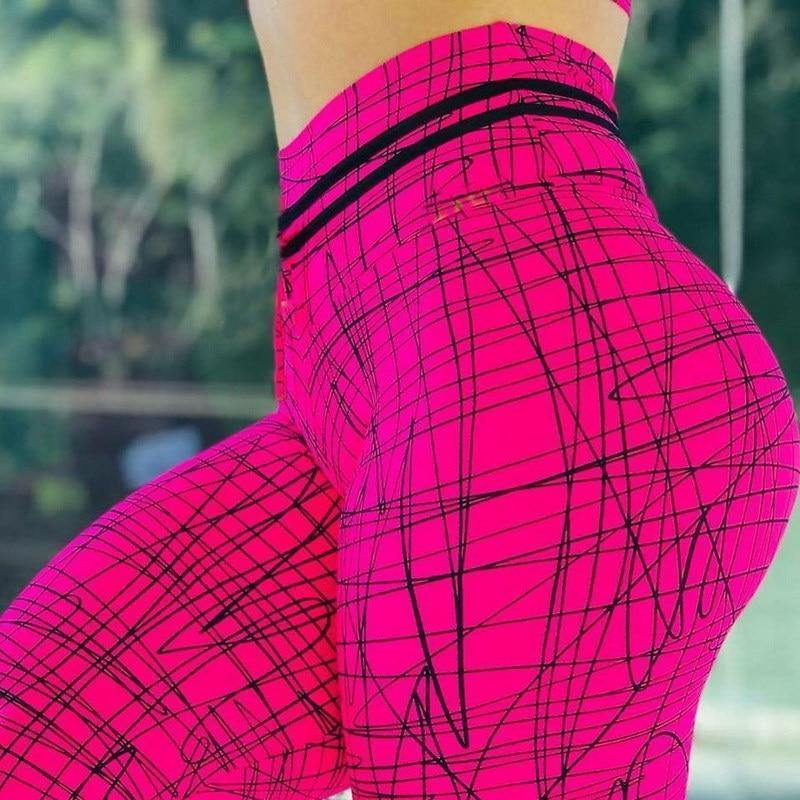 Calça Legging Anti Celulite Estampada - PushUp