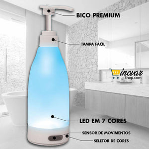 Soap Brite - Dispenser de Sabão com Led