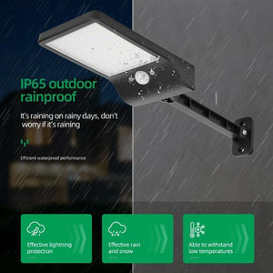 Refletor Solar 50 LED - Controle Remoto + Sensor Movimento