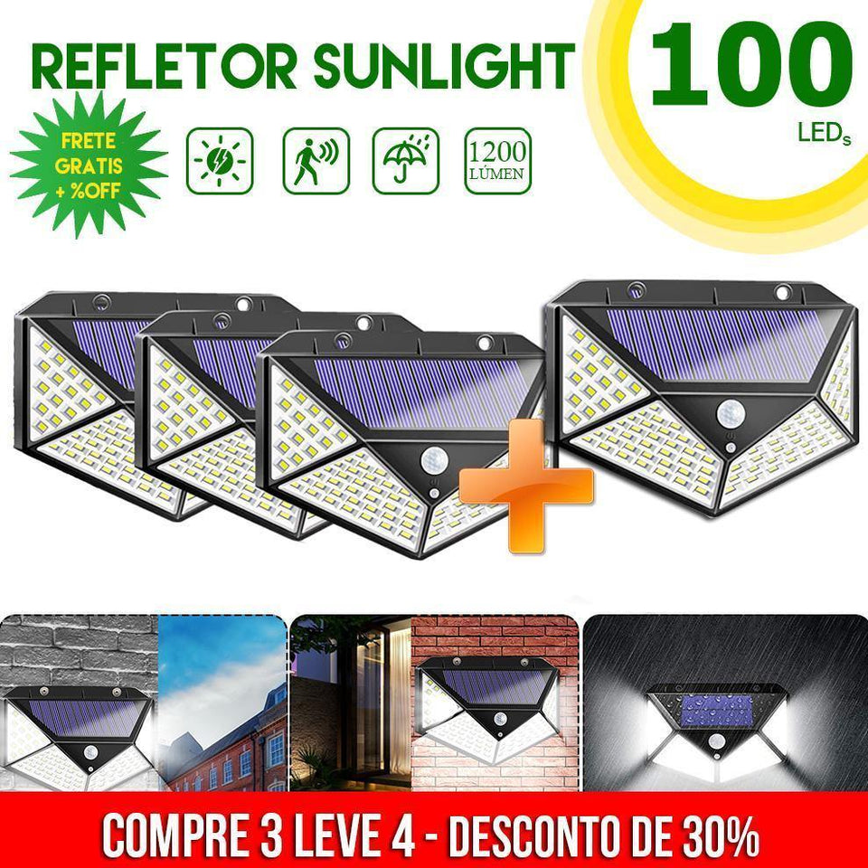 Refletor Sunlight Potência - 100 LEDs