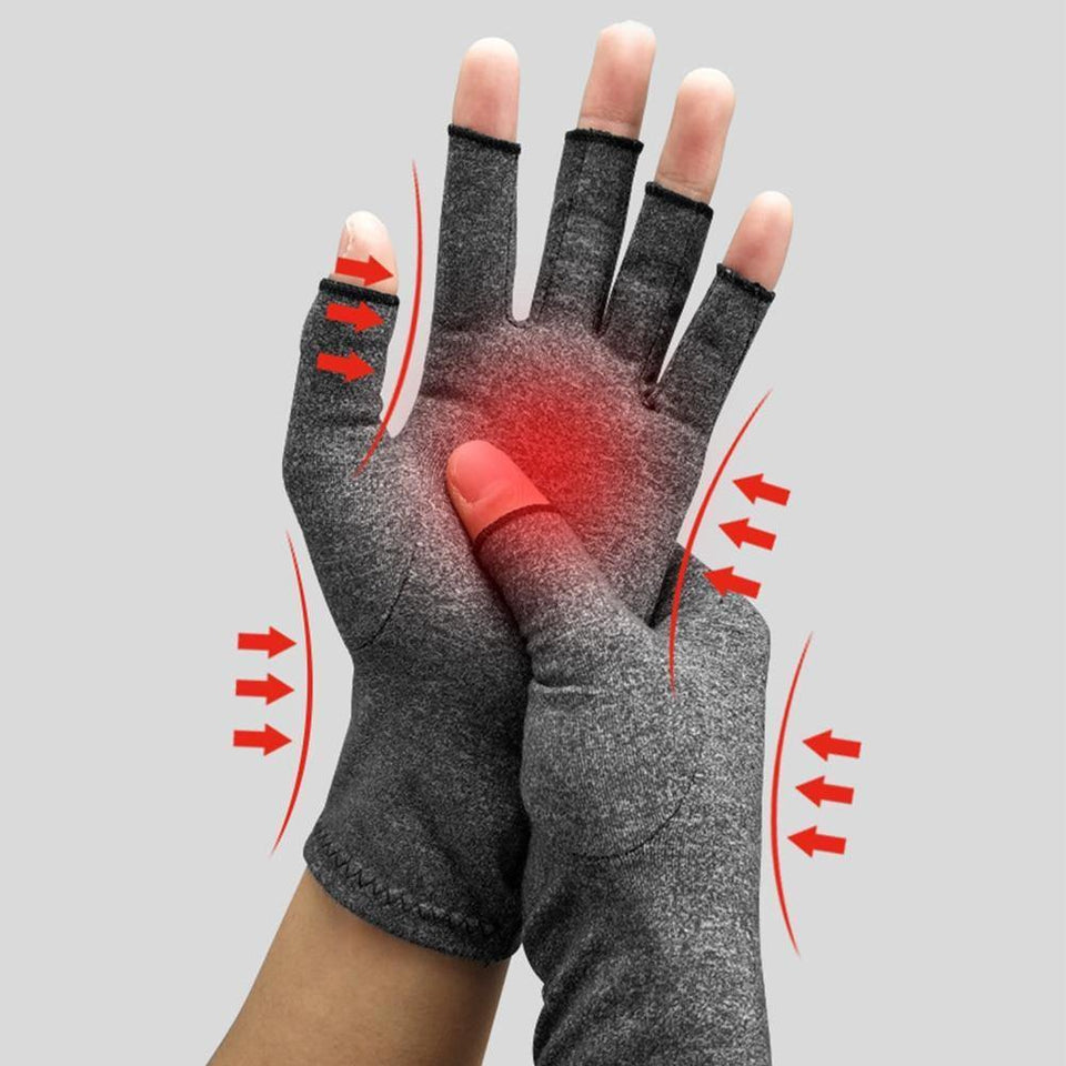 Luvas de Compressão - Tratamento para Artrite e Osteoartrite