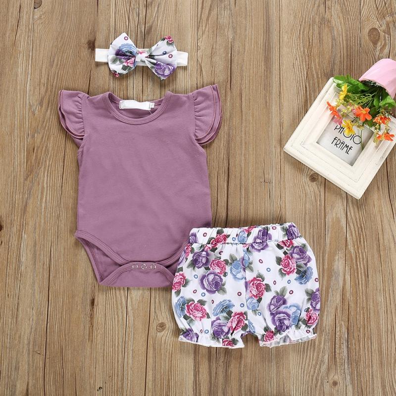 Conjunto Body + Shorts Florido - Tamanhos de 0 a 2 anos