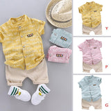 Conjunto Boy Casual - Tamanhos 3 meses a 4 anos