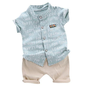 Conjunto Boy Casual - Tamanhos 3 meses a 4 anos