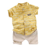 Conjunto Boy Casual - Tamanhos 3 meses a 4 anos