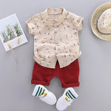 Conjunto Boy Chic - Tamanhos 3 meses a 4 anos