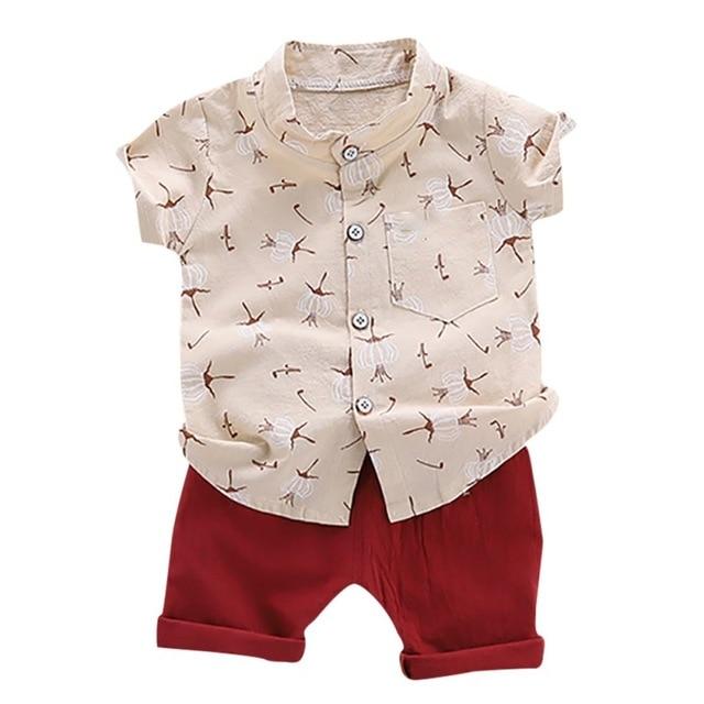 Conjunto Boy Chic - Tamanhos 3 meses a 4 anos