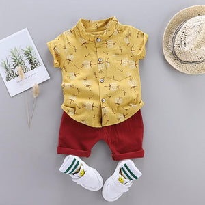 Conjunto Boy Chic - Tamanhos 3 meses a 4 anos