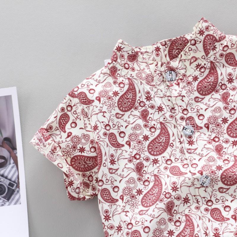 Conjunto Casual Estampado - Tamanhos de 3 meses a 4 anos