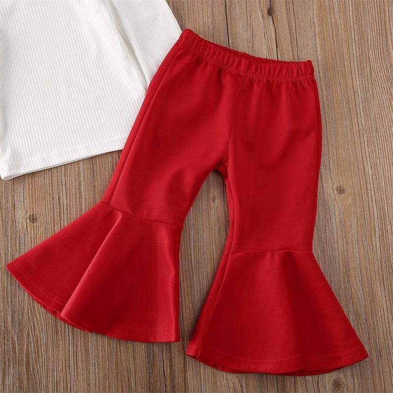 Conjunto Chic Calça Flare - Tamanhos de 1 a 6 anos