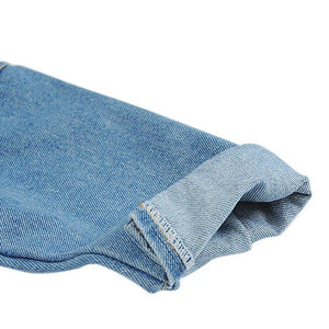 Jaqueta Jeans com Capuz Alta Qualidade - Tamanhos de 1 a 9 anos