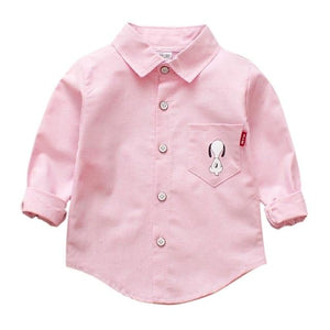 Camisa Casual Snoopy - Tamanhos de 0 a 4 anos