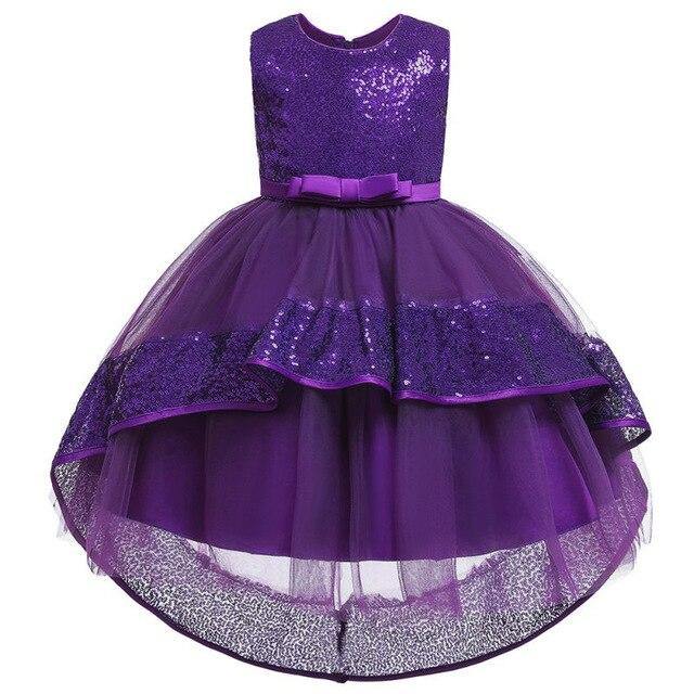 Vestido Princess Elegance Alta Qualidade - Tamanhos de 3 a 12 anos