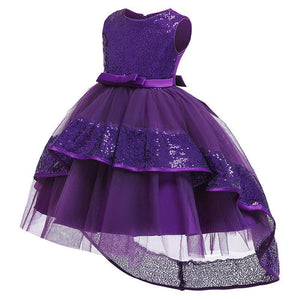 Vestido Princess Elegance Alta Qualidade - Tamanhos de 3 a 12 anos