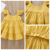 Vestido Elegance Girls - Tamanhos de 9 meses a 6 anos