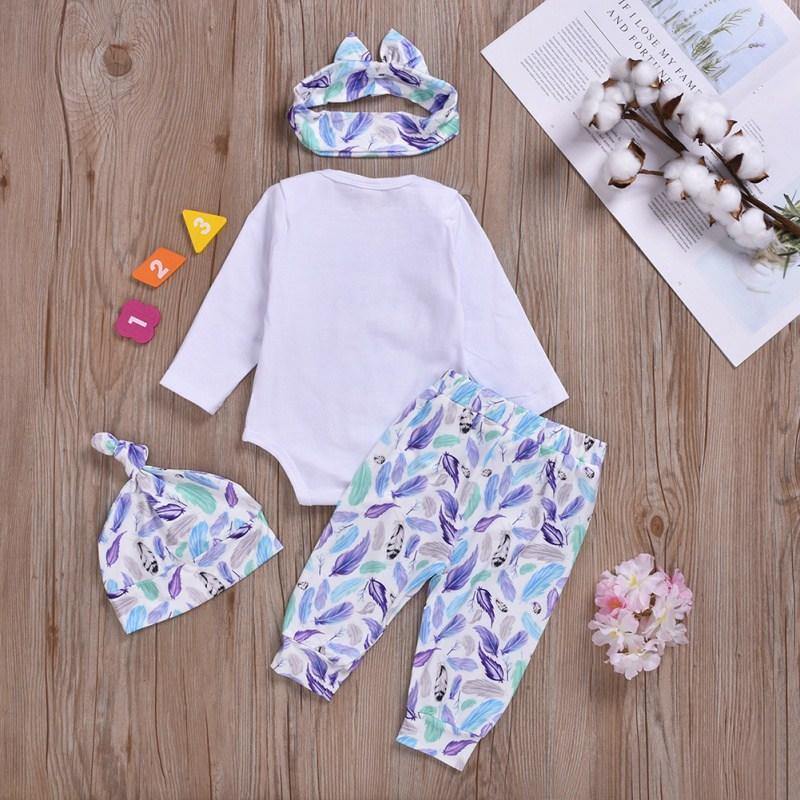 Conjunto 4 Peças Baby Girl e Boy- Tamanhos de 0 a 24 meses