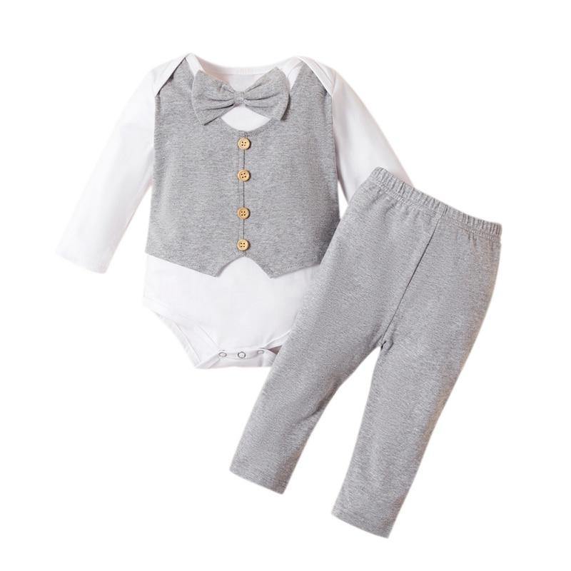 Conjunto Baby Boy Cavalheiro -  Tamanhos de 0 a 12 meses