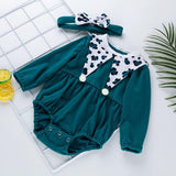 Body Casual Lapela Leopardo com Pom Pom - Tamanhos de 0 a 2 anos