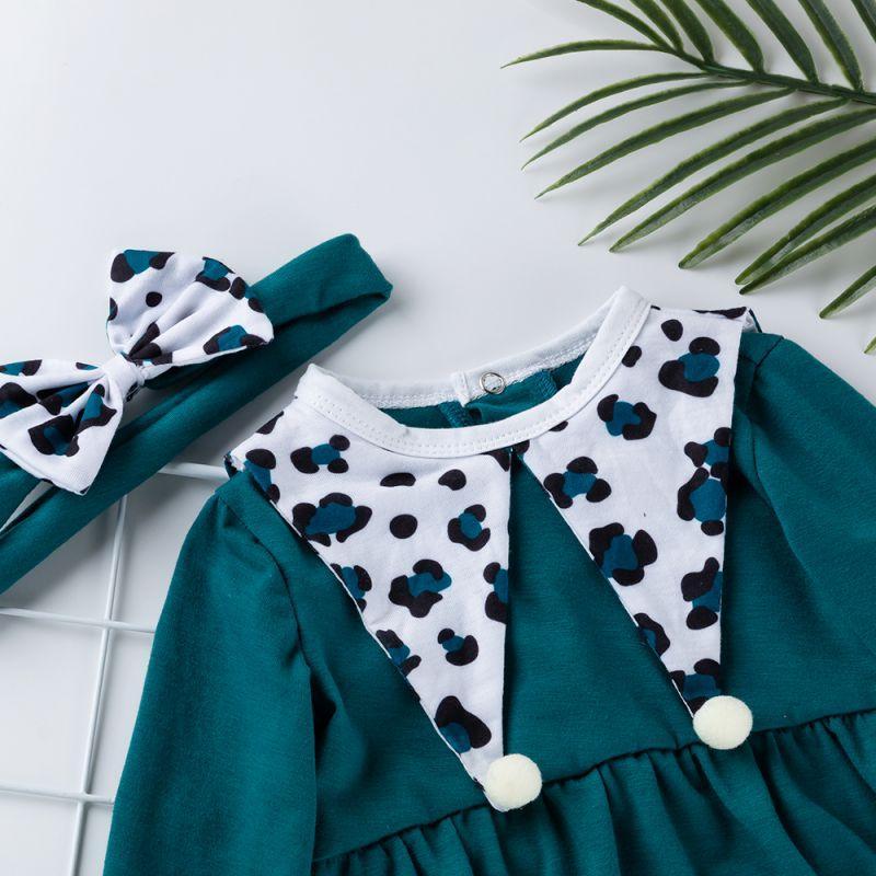 Body Casual Lapela Leopardo com Pom Pom - Tamanhos de 0 a 2 anos