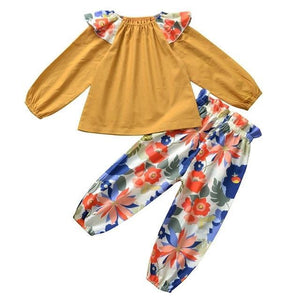 Conjunto Fashion Floral - Tamanhos de 0 a 4 anos