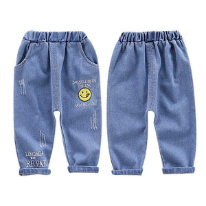 Calça Bottoms Jeans - Tamanhos de 6 meses a 4 anos