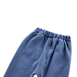 Calça Bottoms Jeans - Tamanhos de 6 meses a 4 anos