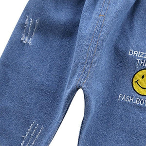 Calça Bottoms Jeans - Tamanhos de 6 meses a 4 anos