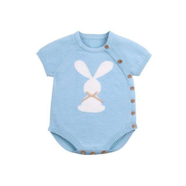 Body Coelho Cute - Tamanhos de 0 a 24 meses